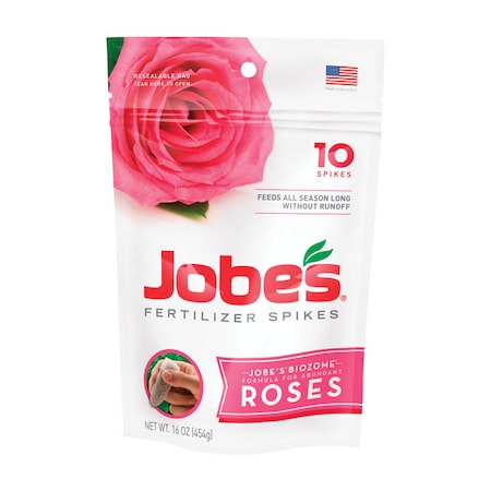 Jobes Jobe's Organic Spikes Roses Root Feeder 16 oz, PK10 4102